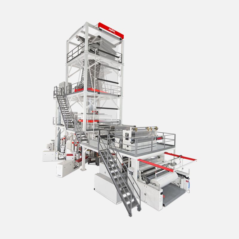Film rolls extruded from granules